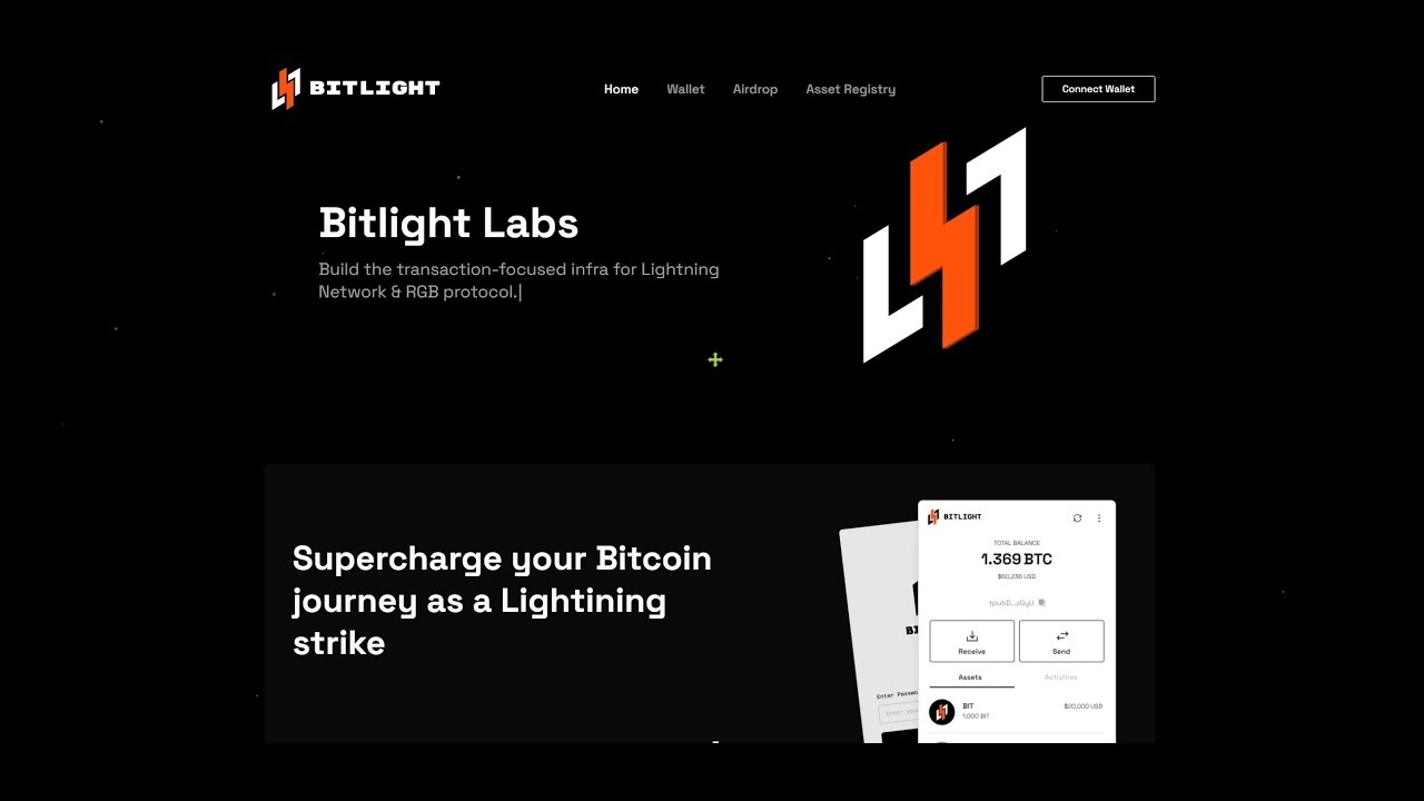 Bitlight wallet Alpha Test - YouTube