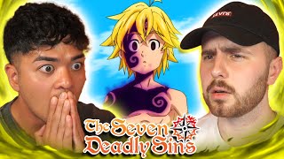 CURSE MARK MELIODAS?! - Seven Deadly Sins Season 1 Episode 12 REACTION!