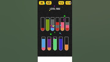【Water Sort Puzzle】 Level 1662