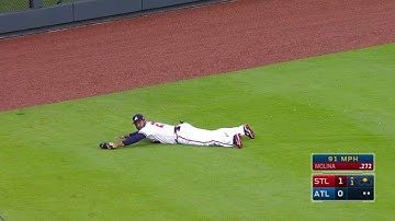 STL@ATL: Kemp lays out to make an outstanding catch