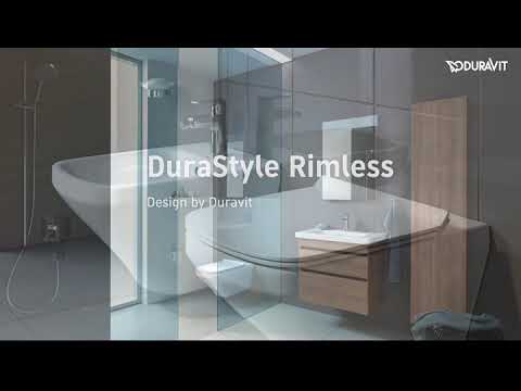 Тумба з умивальником 80 см Duravit Durastyle DS6484-22, видео 2