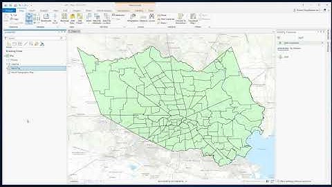 ArcGIS Pro: Editing - Merge, Split and Clip