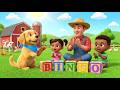 Bingo Song for Kids 🐶🎵 | Classic Nursery Rhyme | Fun Sing Along Learning Song
