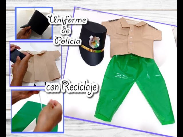 3 Tacobear Policía Disfraz Niño + Accesorios 🎭 