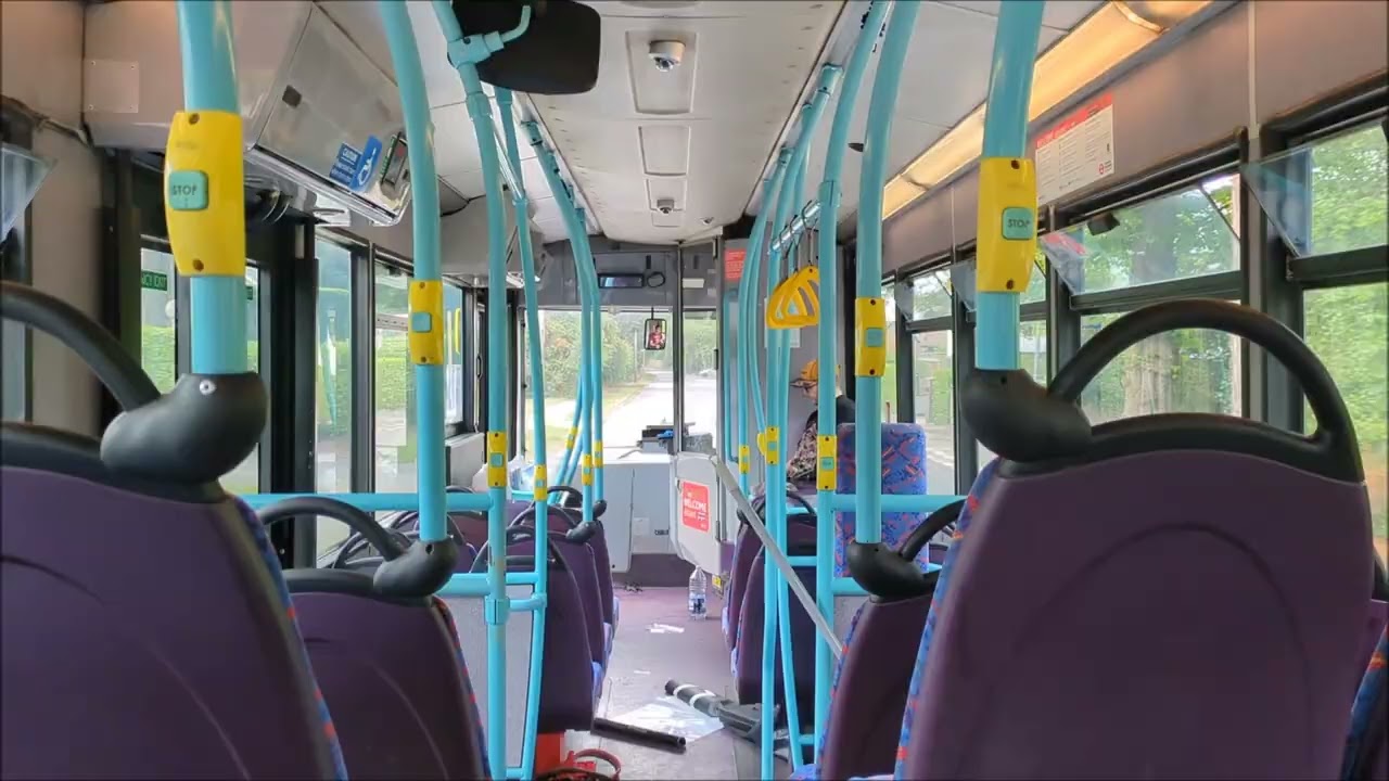 A ride on preserved Enviro200 DE1591 (LK08FLD) back in its home turf