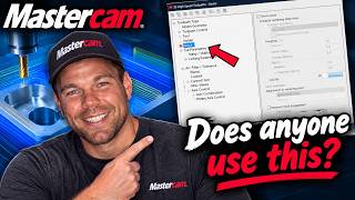 MasterCAM 3D Finishing Toolpath Parameters (Stock Tab)