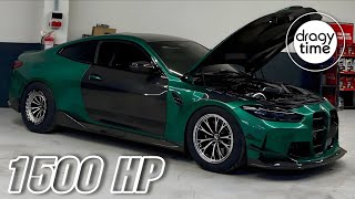 1500 HP BMW M4 G82 X-Drive | Precision PT8085 Turbo | Extreme fast from 100-200 Km/h & 60-130 mph