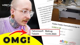 SÄGE über KLEINANZEIGEN gekauft... und DANN DAS!  | 2.6.5.6.23 | #WERKTAG. mit Jonas Winkler