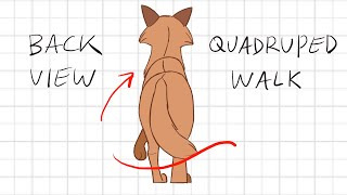 Quadruped Walk - Back View