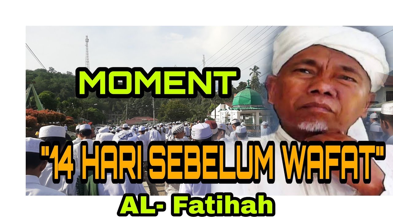 Ceramah Terakhir Sebelum Meninggalnya Syekh Mahmudin Pasaribu