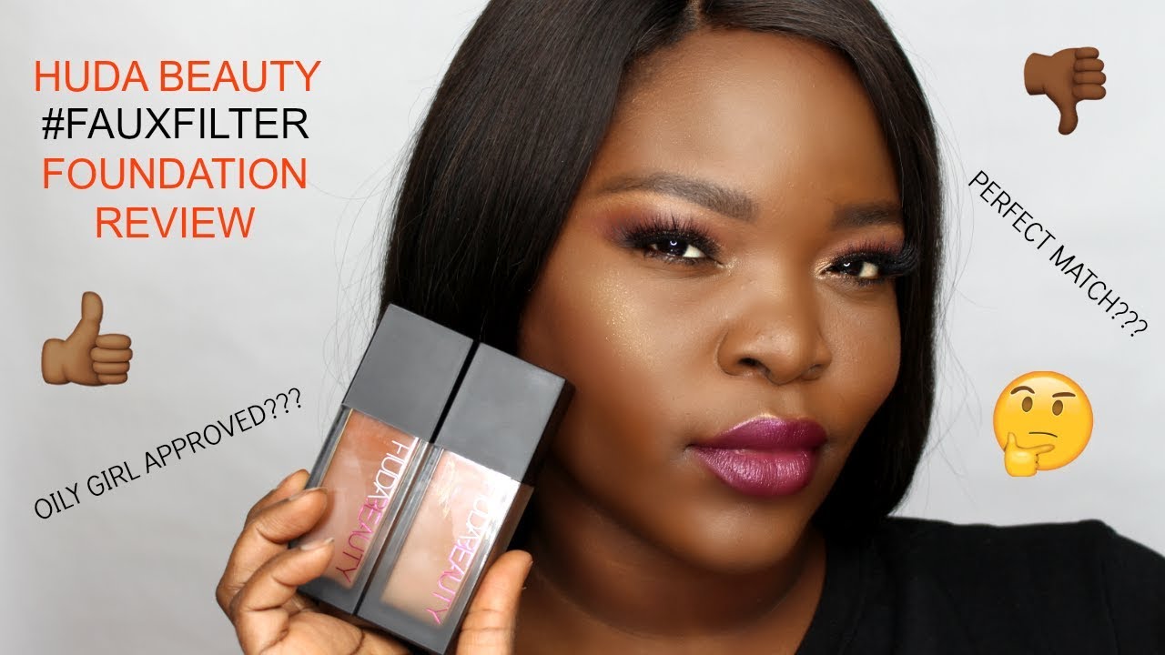 OILY SKIN APPROVED ??? HUDA BEAUTY FAUXFILTER FOUNDATION REVIEW COFFEE BEAN 530R Le Beat