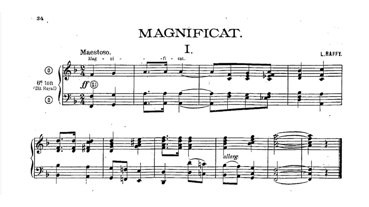 Louis Raffy - Magnificat Op.39