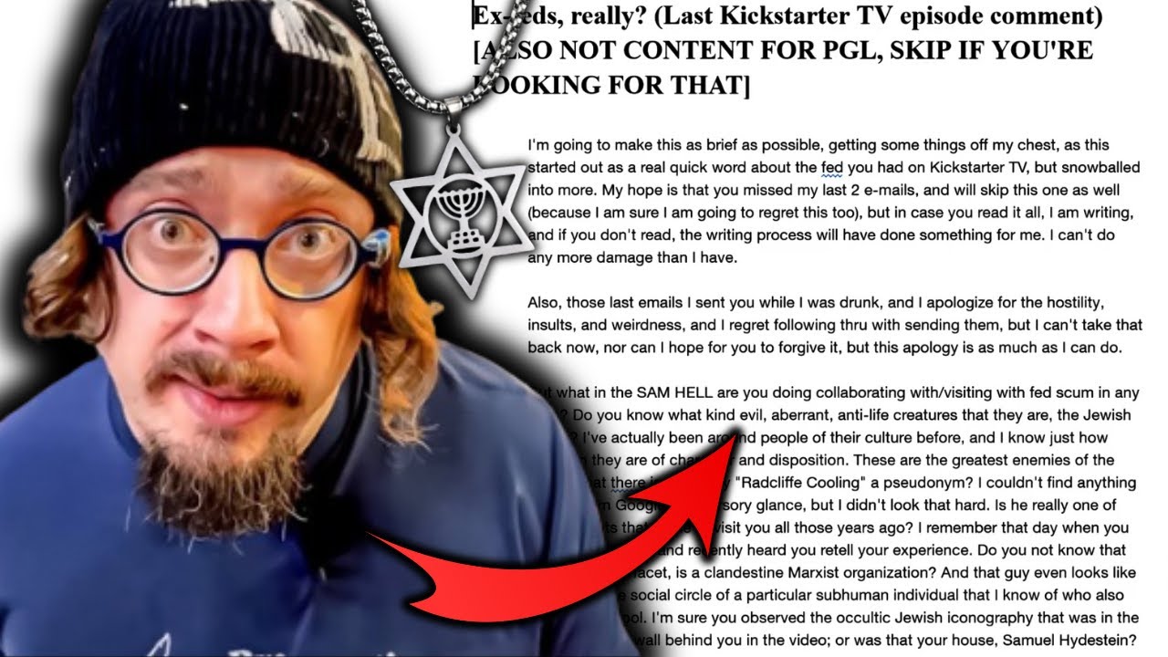 Sam Hyde Reads Unhinged Fan Mail from a Guy Convinced He Worked with a Fed!