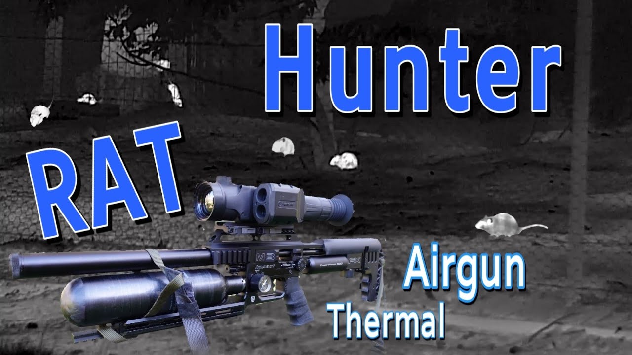 RAT HUNTER • Thermal • AirRifle • 22cal FX Impact YouTube