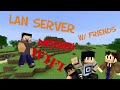 How to Play Minecraft LAN Server with Friends! (Different ...