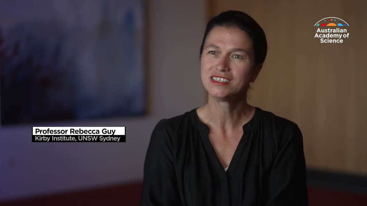 Professor Rebecca Guy receives the 2022 Gustav Nossal Medal for Global Health