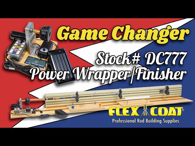 Flex Coat Power Wrapper/Finisher - DC777 - Custom Fishing Rod