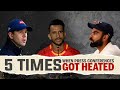 Top 5 when cricket press conferences got heated up  ms dhoni  world cup virat kohli vs reporters