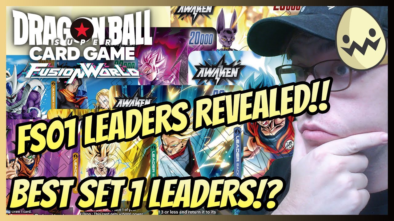 dragon ball super card game best leader Dragon Ball Super TCG | Leader Uncommon Set main image 0