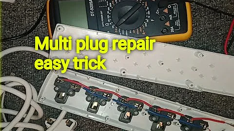 Multi plug repair simple trick