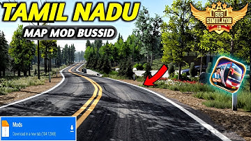Finally! 🔥 New TAMIL NADU V2 Map Mod For Bus Simulator Indonesia।Bussid Mod Map 4.3.3