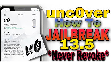 How to JAILBREAK! unc0ver 13.5 and never REVOKE!!!