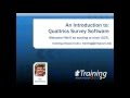 Qualtrics Introduction Webinar