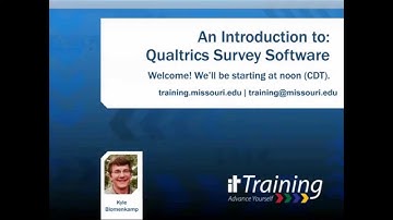 Qualtrics Introduction Webinar