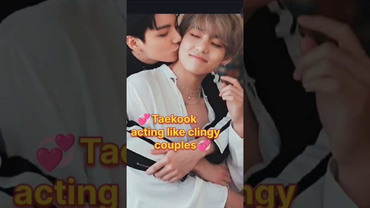 Taekook&rsquo;s Clingy Moments That Broke the Internet 😭💜 | V & Jungkook Cute Chemistry #shorts