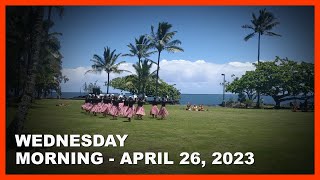 Kilauea Summit Update, Hawaii Coffee, Old Hospital (BIVN Morning Update for April 26 , 2023)