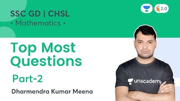 Top Most Questions | Part - 2 | Maths | wifistudy 2.0 | Dharmendra Kumar Meena