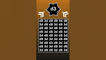 Only 9% of Highly Observational People Can Trace d3 in 5 secs #shorts #brainteaser