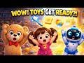 Morning Routine for Kids with Toys 🧸 Fun Learning Song!