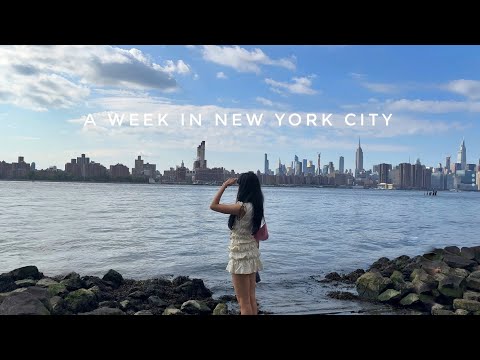 A week in NYC 🗽outfits, thrifting, eating, museum dates