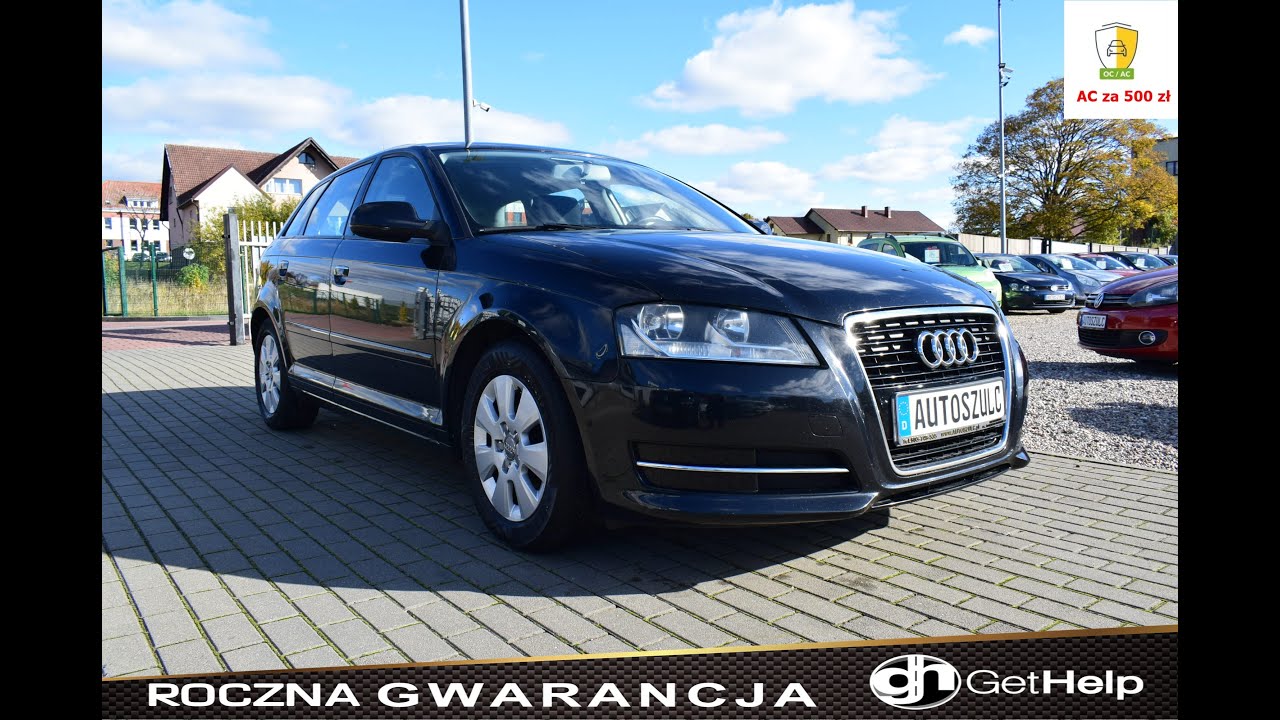 Audi A3 1.6 TDI 8P 2011 rok YouTube