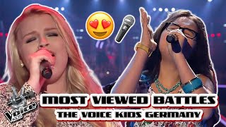 TOP 5 | MOST VIEWED Battles of Germany (20132023) | The Voice Kids