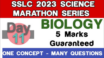 SSLC 2023 SCIENCE - MARATHON SERIES 11
