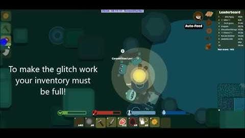 ✔️ Starve.io weird bag glitch (real) ✔️