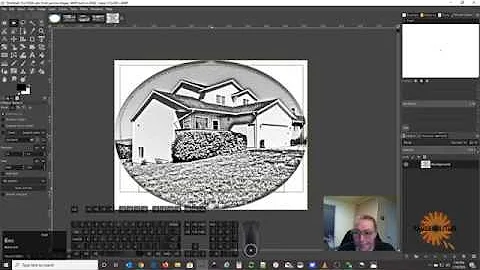 Maker Challenge - Closing Gift Ornament - Digital Picture Editing GIMP and Inkscape,Glowforge create