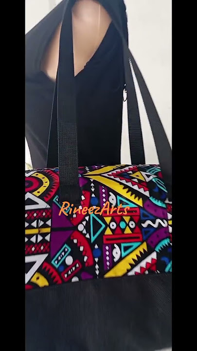 AFRICAN PRINT (KITENGE) BAG #rineezarts #rineez #africanprint  #madeintanzania🇹🇿♥️