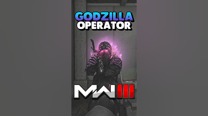 MW3 - Godzilla's Final Evolution 🔥👀