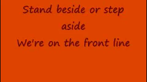 Frontline Lyric Video