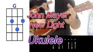 Video thumbnail of "John Mayer New Light Ukulele  Cover"