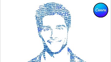 Canva Text Portrait Effect : Step-by-step tutorial @Insta-story-tips