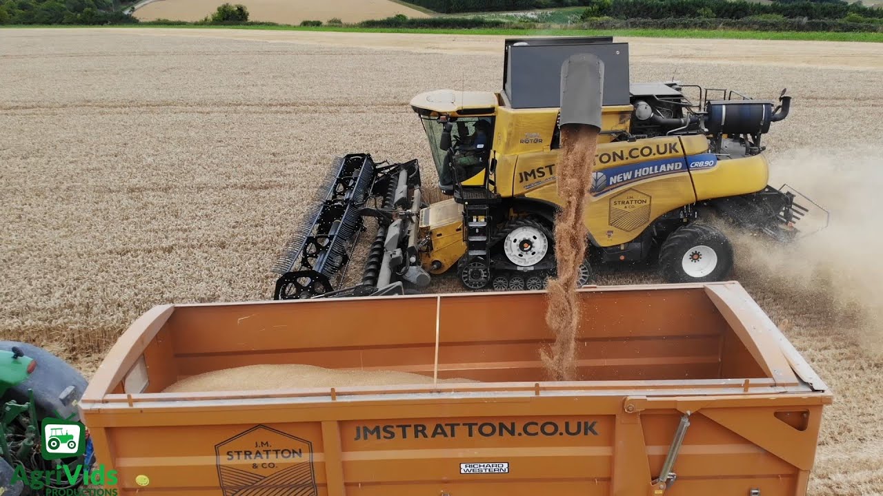 Jm Stratton J.M.Stratton Wheat Harvest 2020 🌾🚜☀️ - YouTube