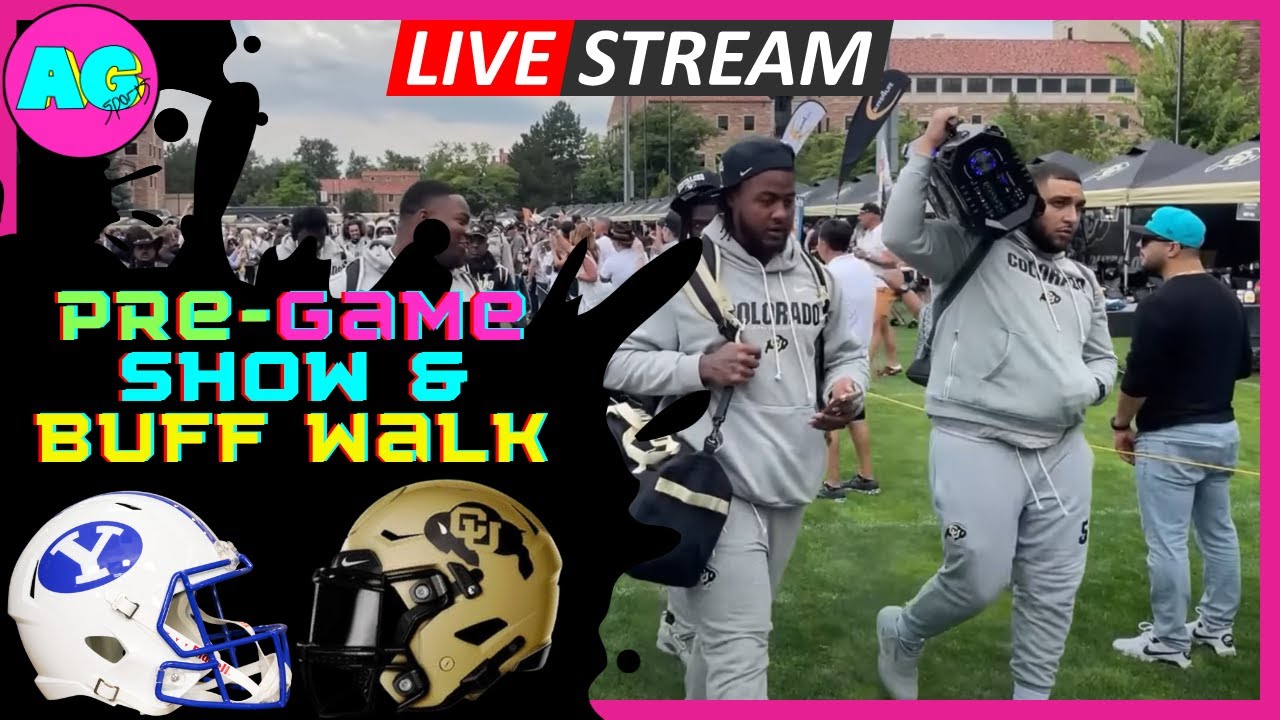 Pre-Game Show / Buff Walk BYU vs Colorado - Alpine Garage Sports is ...