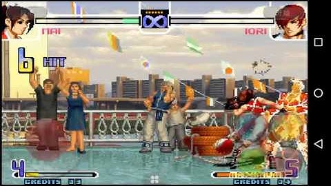 KOF 2002 Arcade Mai Bug Task Over