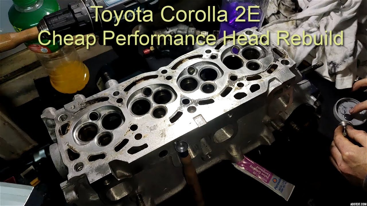 Toyota Corolla 2E Cheap Performance Head Rebuild YouTube Toyota Corolla 2E Cheap Performance Head Rebuild YouTube