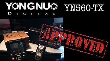 Yongnuo YN560-TX flash controller for nikon review
