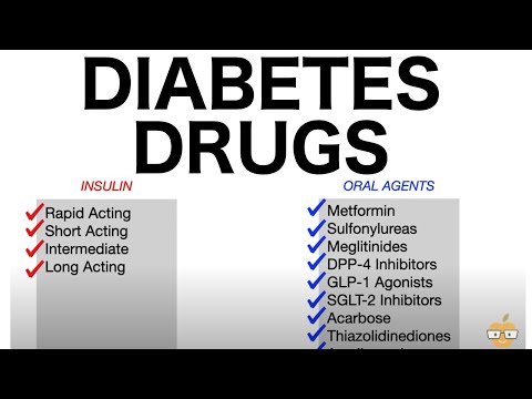 Diabetes Drugs (Oral Antihyperglycemics & Insulins)